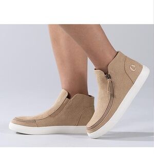 Billy Sneaker Mid Top Tan Women Size 10M